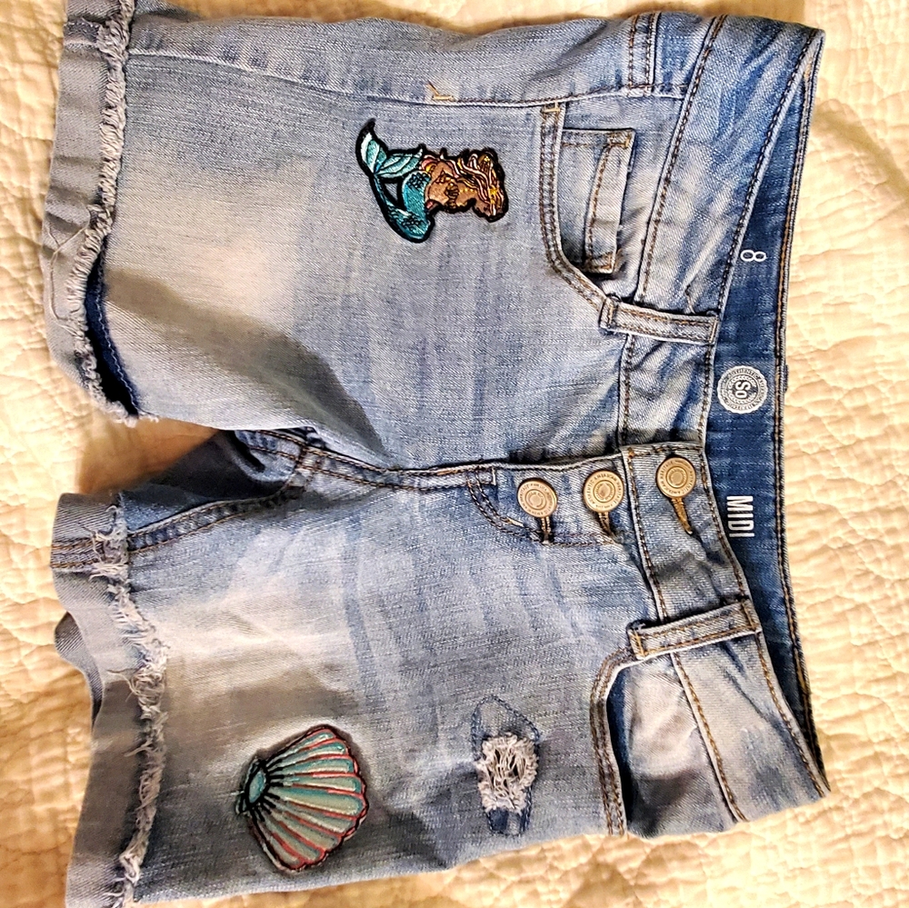 SO shorts girls size 8